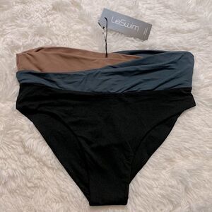 LeSWIM bikini bottom made in Italy New size 4